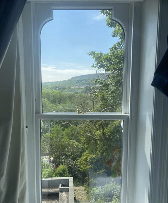 Sash Windows North West Photo of a House with Renovated Sash Windows