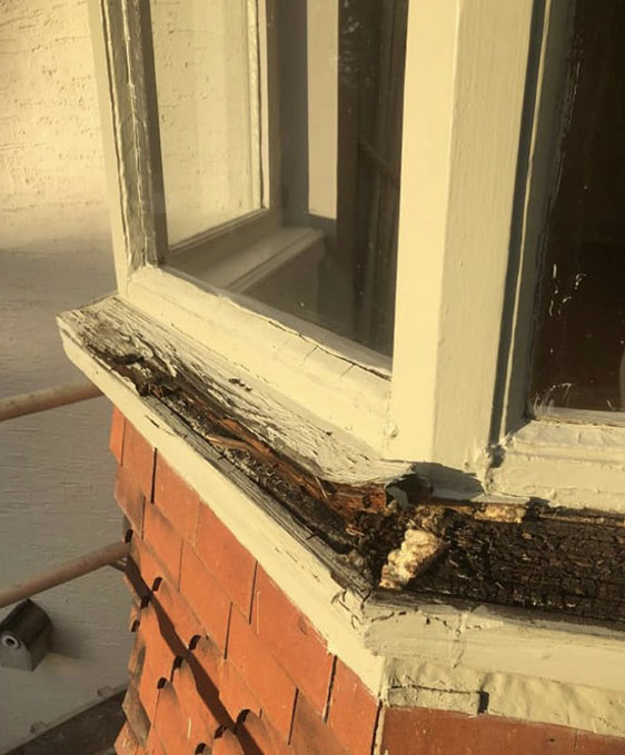 Close Up Photo of a Timber Window Frame
