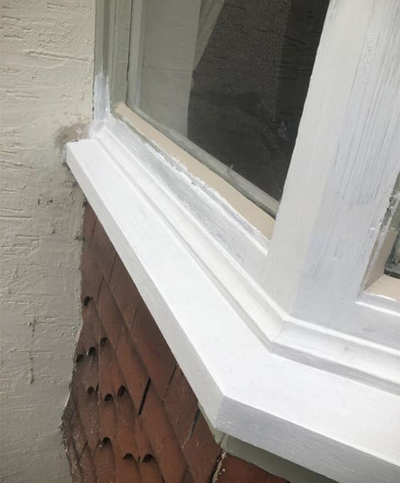 Sash Windows North West Photo of a House with Renovated Sash Windows