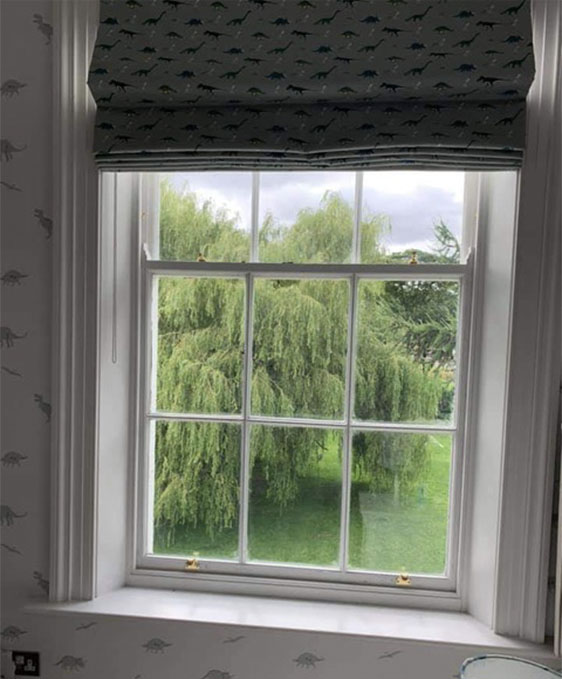Sash Windows North West Photo of a House with Renovated Sash Windows