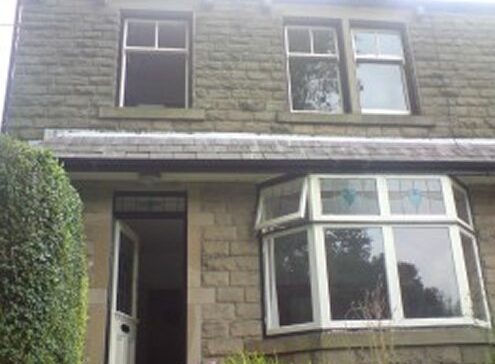 Sash Windows North West Photo of a House with Renovated Sash Windows