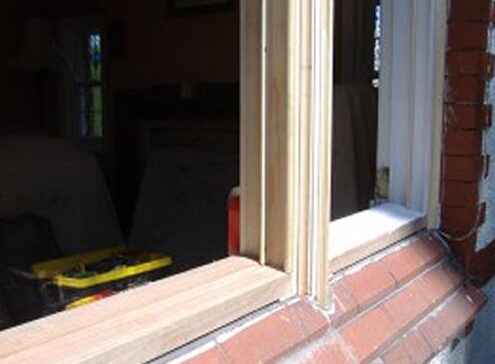 Sash Windows North West Photo of a House with Renovated Sash Windows