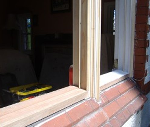 Sash Windows North West Photo of a House with Renovated Sash Windows