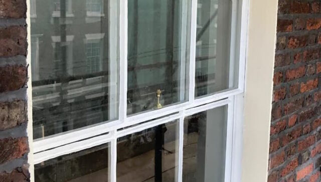 Sash Windows North West Photo of a House with Renovated Sash Windows