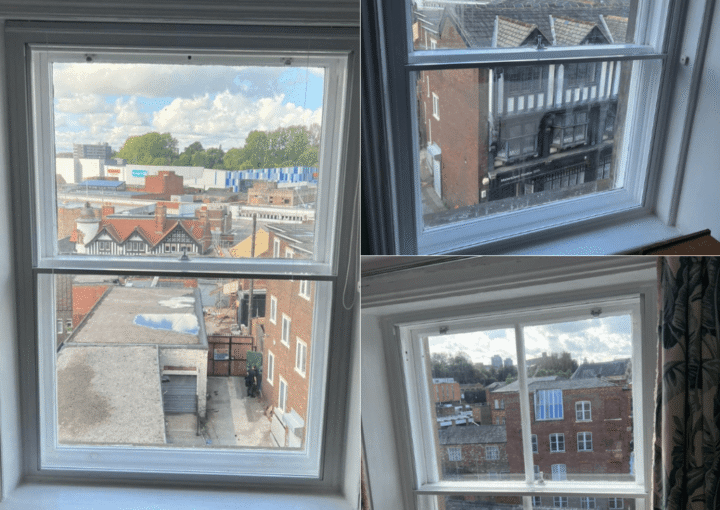 Installation of secondary glazing